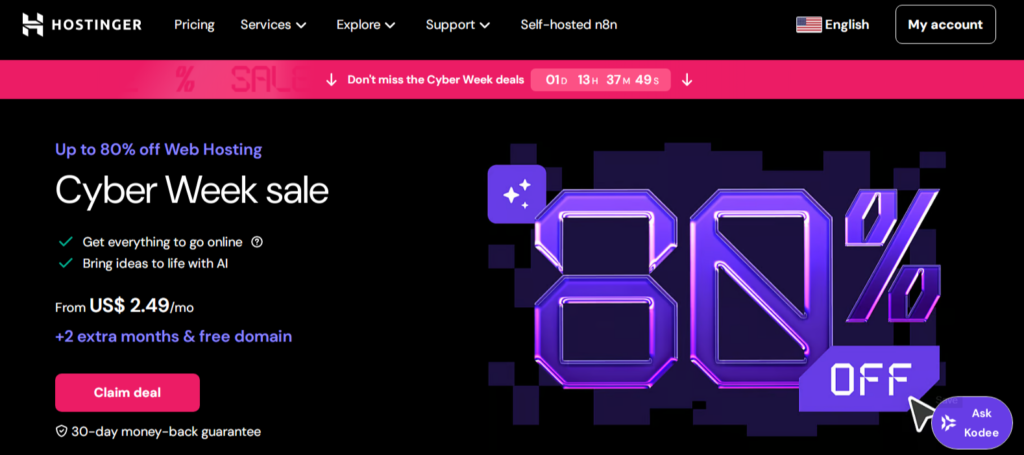 Hostinger vs Bleuhost